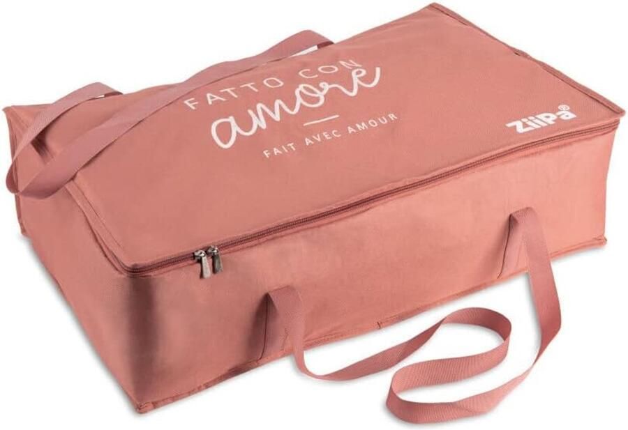 Oven cover 64 x 40 x 20.5 cm terracotta waterdicht eenvoudig afsluitbaar ShopVlot