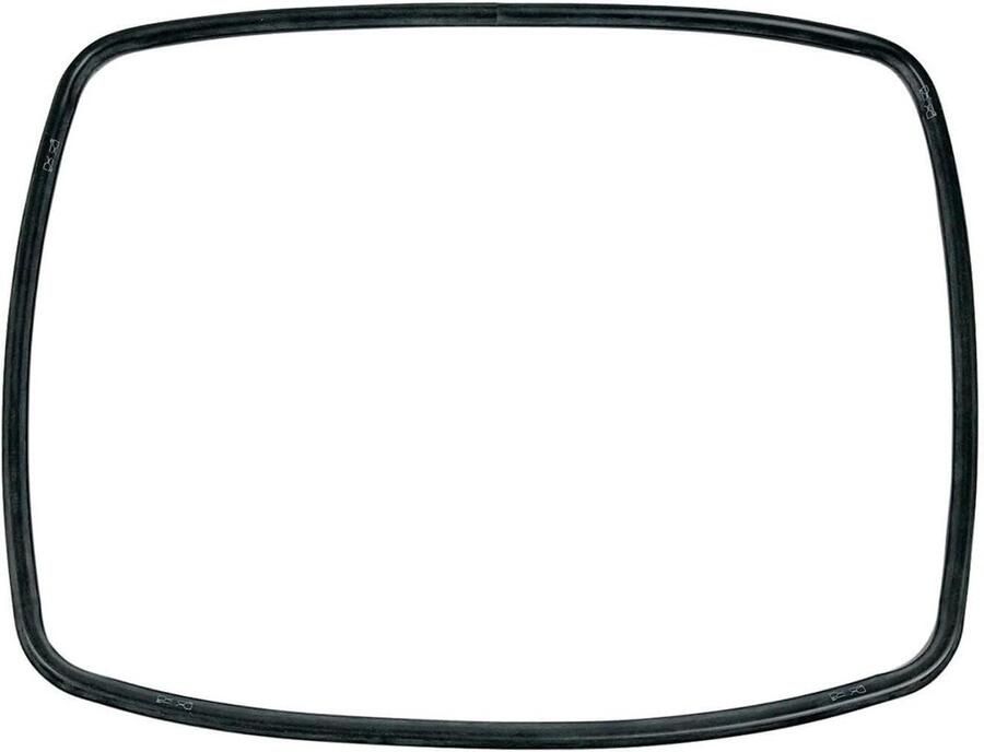 Oven deur afdichting Oven strip Oven reparatie Roestvrij staal 430 x 320 mm Zilver