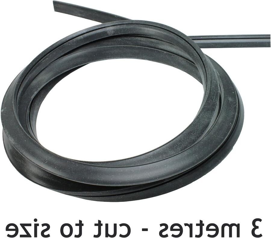Oven Deurafdichting Fornuis Kit Oven Reparatie 3 Meter Lengte Op Maat Gesneden Zwart