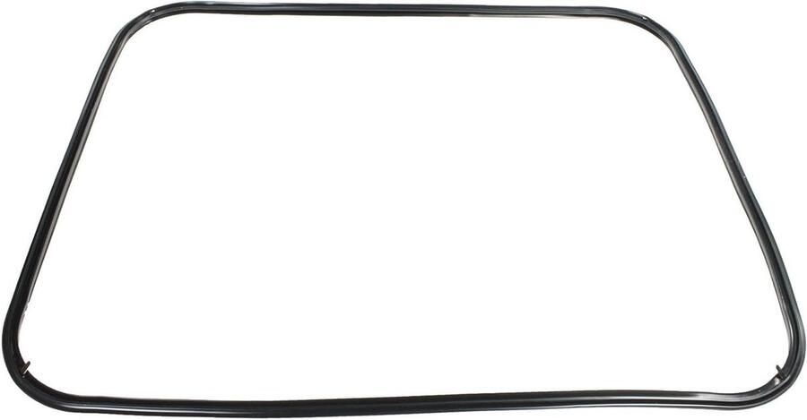 Oven Deurafdichting Kookplaat Afdichting Oven Reparatie Afgeronde Hoeken 29 x 19 x 2 cm Zwart