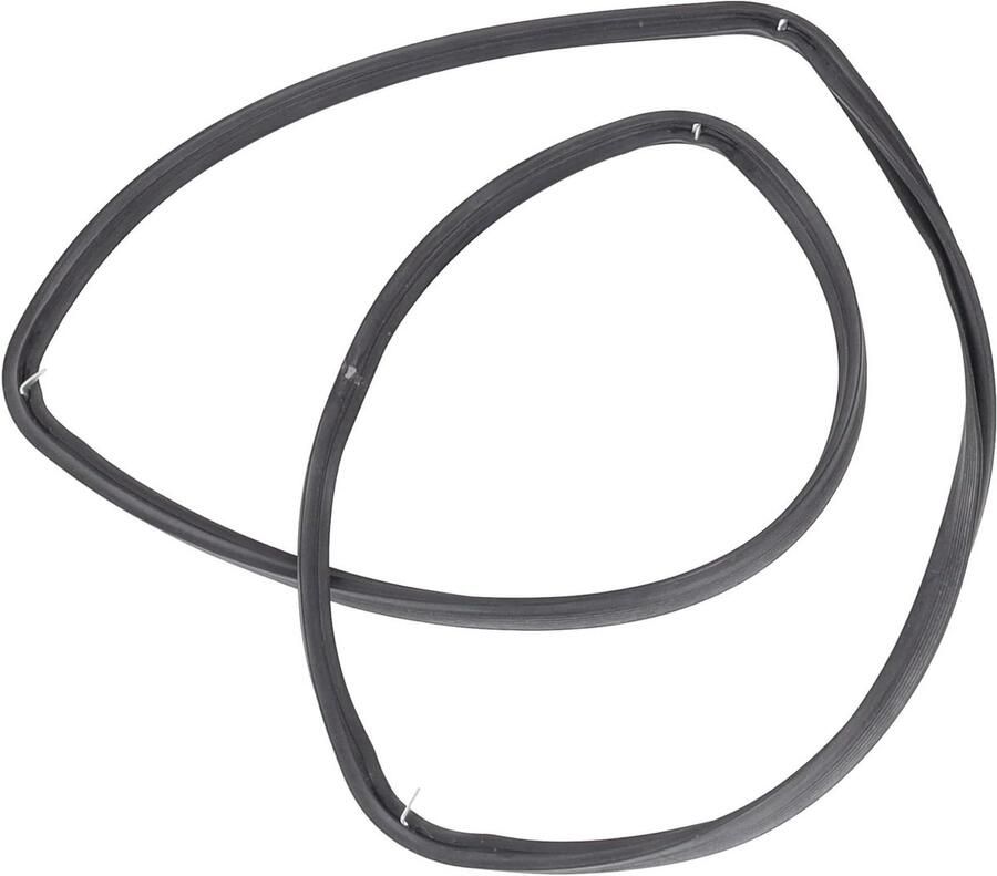 Oven Deurafdichting Oven Rubber Oven Reparatie 4-zijdige Afdichting Standaard Maat Zwart