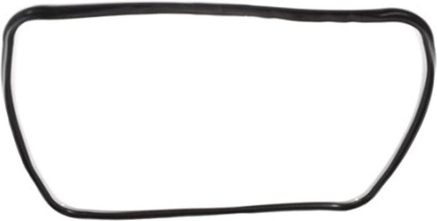 Oven Deurafdichting Ovenrubber Oven Strip Oven Reparatie Specifiek Ontworpen 430 x 350 mm Zwart