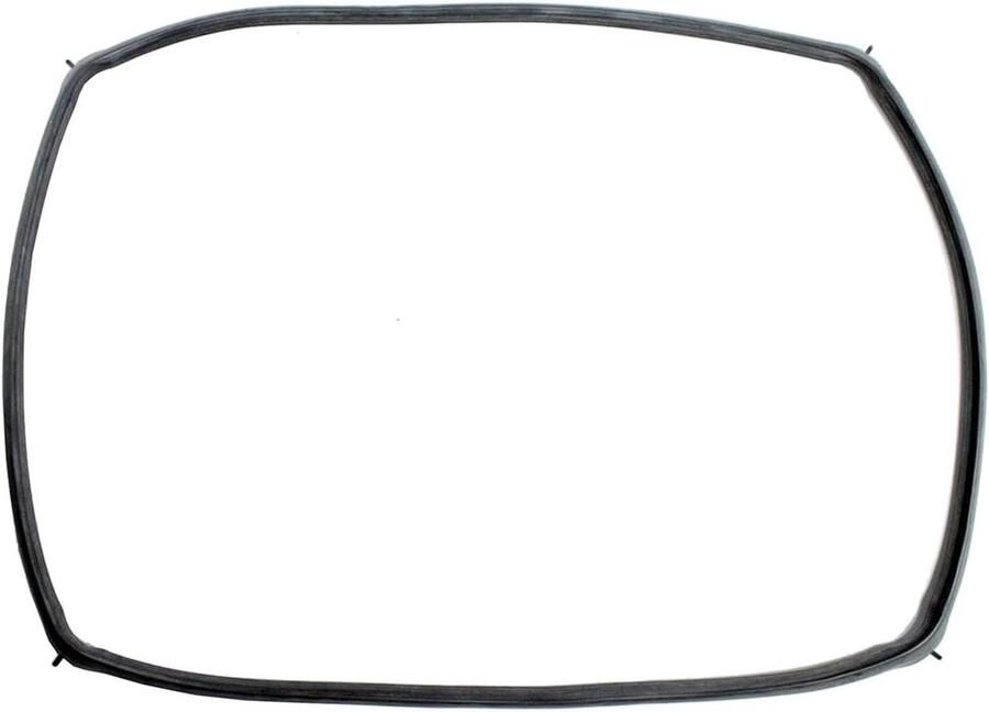 Oven Deurafdichting Pakking Oven Reparatie Inclusief Hoekclips 480 x 350 mm Zwart