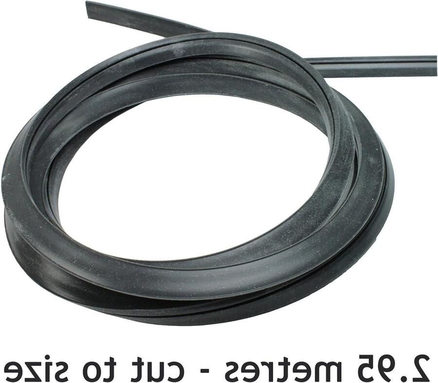 Oven Deurrubber Afdichtingskit Oven Reparatie Op Maat Te Knippen 3 Meter Zwart