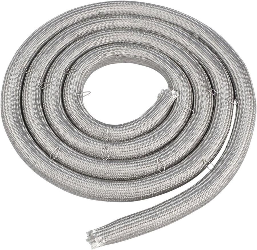 Oven Deurrubber Afdichtingskit Warmtebehoud Oven Compleet met clips 78 inch Zwart