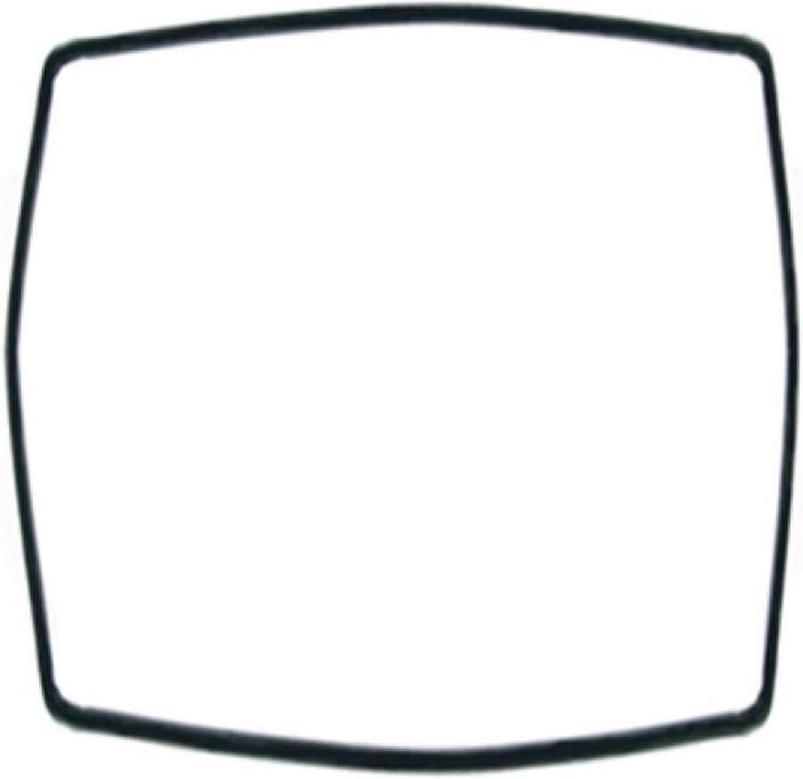 Oven Deurrubber Afdichtingsrubber fornuis Oven Reparatie Origineel vervangingsonderdeel 420 x 330 mm Zwart