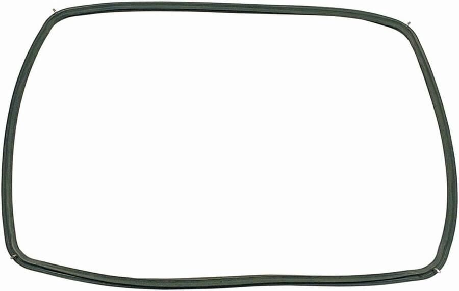 Oven Deurrubber Pakking Fornuis Oven Reparatie Rubberen Afdichting 44 x 33 cm Zwart