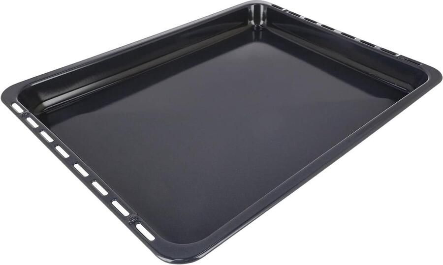 Oven Druppelpan Lekbak Bakken en Grillen Originele Fabrikant Kwaliteit 466 x 385 x 40mm Zwart