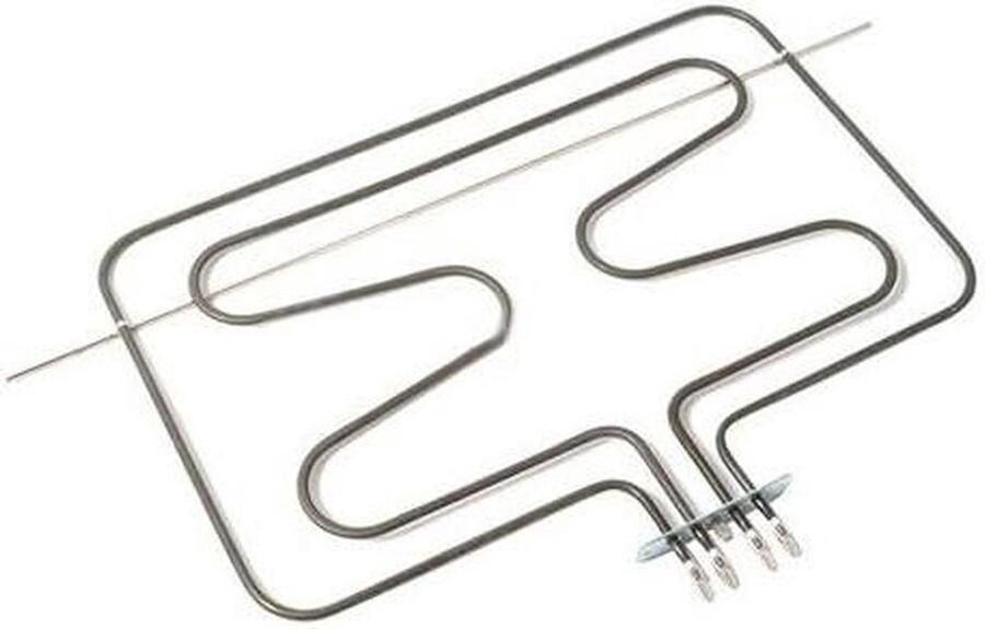 Oven Grill Element Bovenverwarming Oven Reparatie 3050 Watt Vermogen 335x485mm Zilver