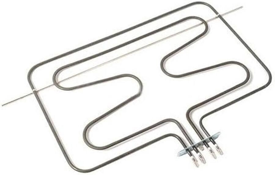 Oven Grill Element Bovenverwarming Oven Repareren Specifiek Model 335mm x 485mm Silver