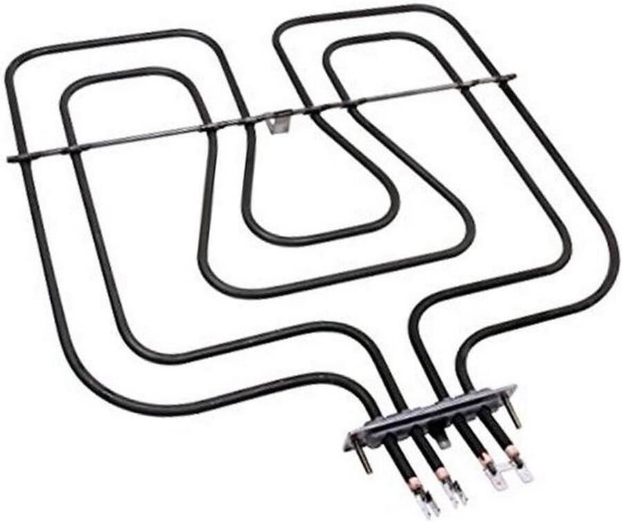 Oven Grill Element Dubbel Verwarmingselement Oven Repareren Origineel Vervangend Deel 620 Grams Silver