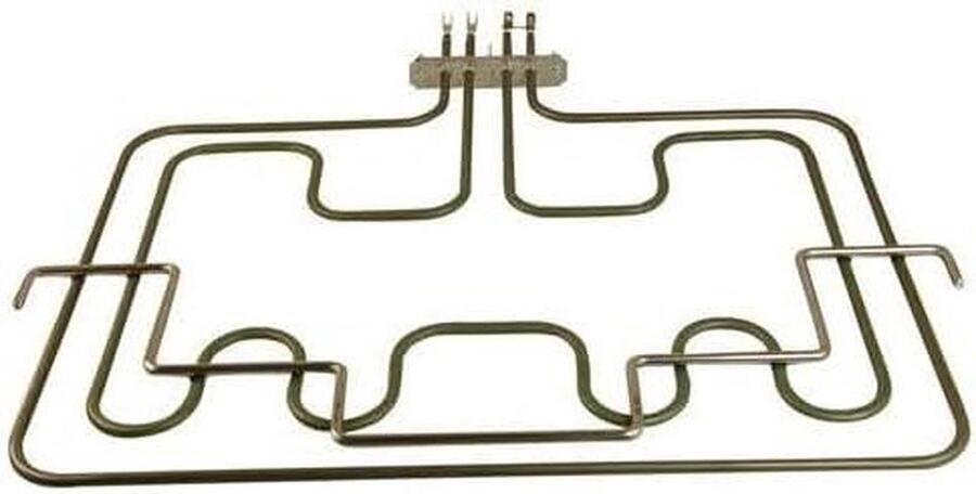 Oven Grill Element Vervangend Onderdeel Oven Reparatie 2900 Watt Vermogen 230 Volt Zilver