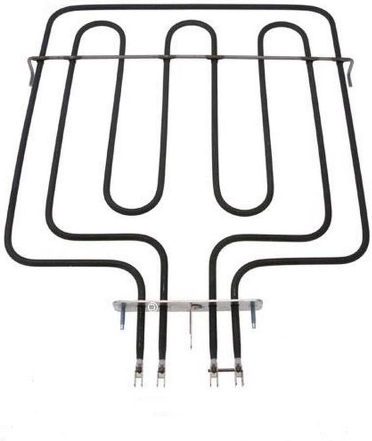 Oven Grill Element Verwarmingselement Boven Oven Reparatie Krachtig 2600W Vermogen 1800W + 800W Wit