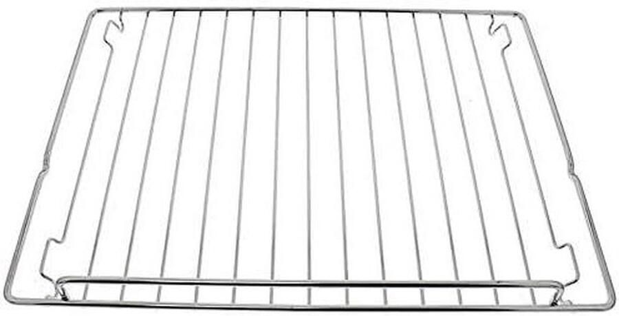 Oven Grill Rek Vervangend Rooster Oven Gebruik Hoge Kwaliteit 460x355mm Zilverkleurig