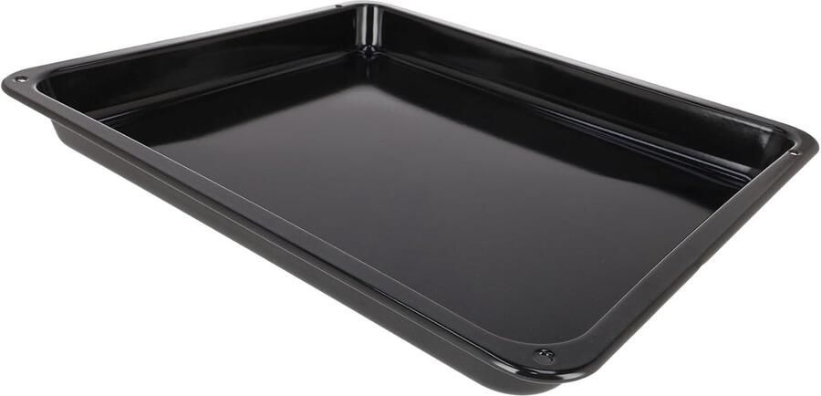 Oven Grillplaat Bakplaat Bakken en Grillen Emaille Coating 426x360x42mm Zwart