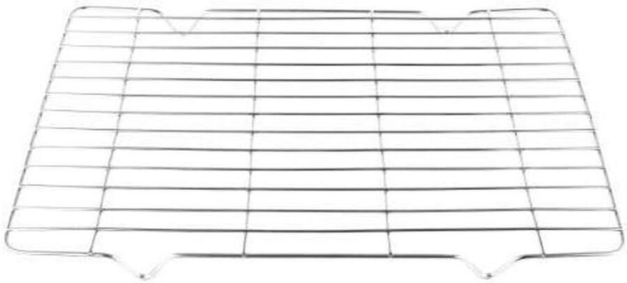 Oven Grillschaal Bakplaat Accessoire Oven Gerechten Bereiden Hoogwaardige Vervanging 344 x 222 mm Zwart