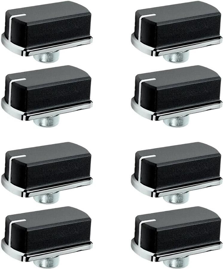 Oven Knoppen Kookplaat Bediening Vervangen Onderdelen Set van Acht 4x2.5 cm