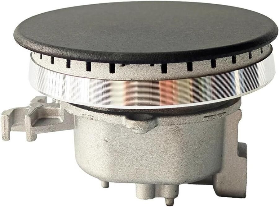 Oven Kookplaat Onderdelen Branderafdekking Koken Universele Pasvorm 10 x 5.3 cm Zwart