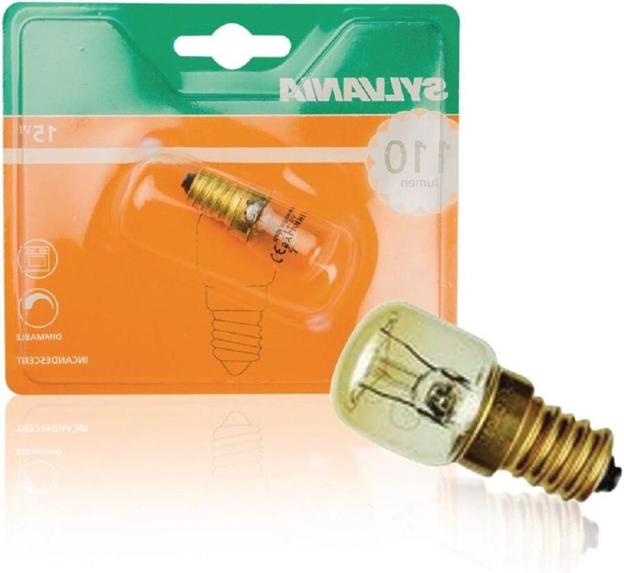 Oven Lamp voor Oven Verlichting in Oven Hittebestendig 300°C 15 Watt Helder