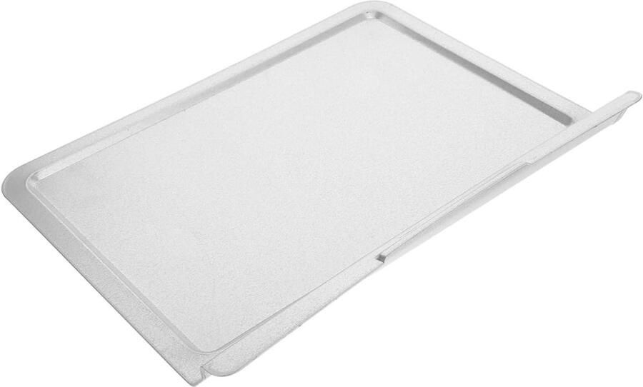 Oven Lekbak Bakplaat Bakken en Grillen Anti-aanbaklaag 28.5 x 23.5 cm Zilver