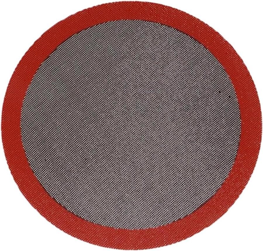 Oven Mat Bakmat Grillmat Gezond Koken Geperforeerd Antiaanbakontwerp Standaard Formaat Zwart