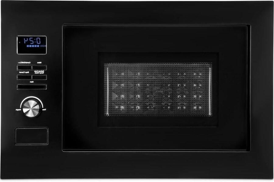 Oven met Grill Magnetron Oven Snel Eten Digitale Bediening 25 Liter Mat Zwart