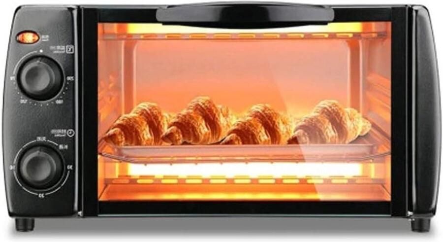 Oven Mini Electric Oven Multifunction Bread Pizza Cake Baking Grill Automatic Roasted Chicken Stove Machine 10L halogen ovens