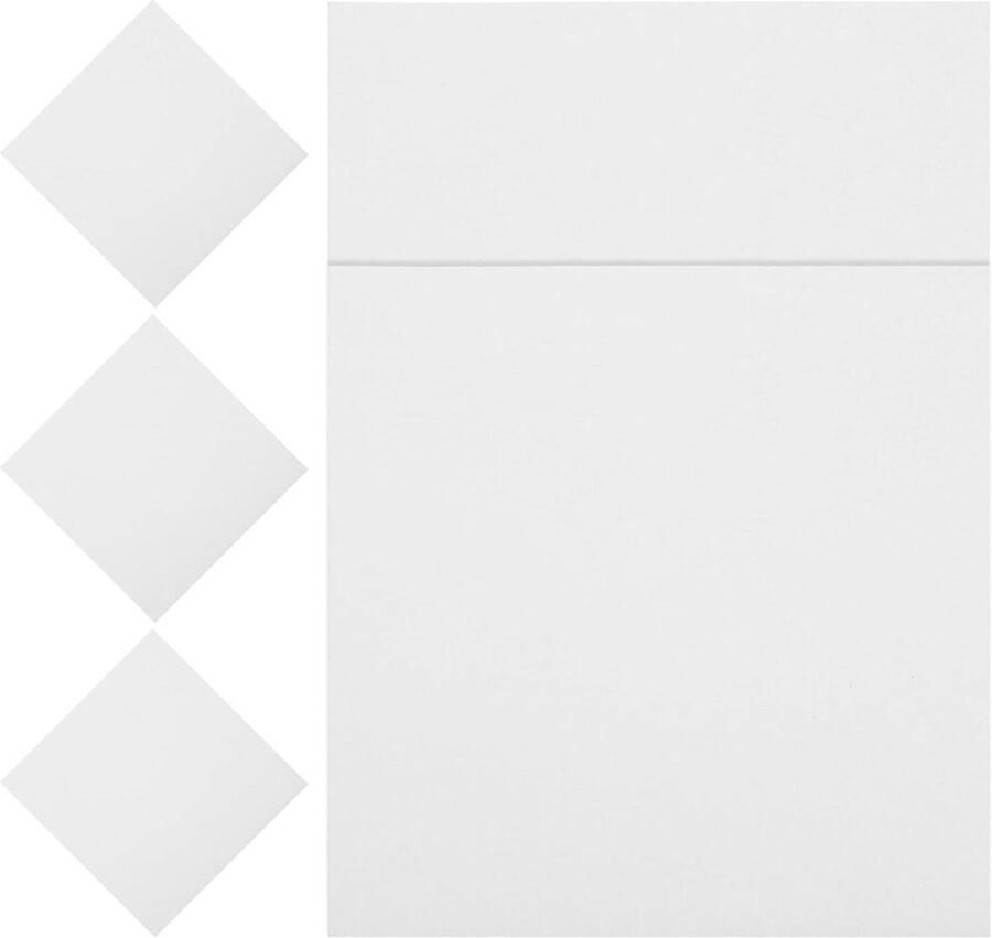 Oven Pads Keramische Ondersteuning Keramiek Bakken Hittebestendig Materiaal 10x10 cm Wit