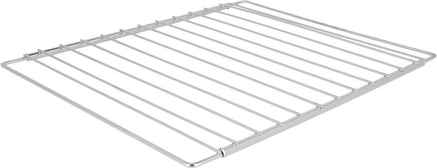 Ovenrooster Uitschuifbaar Grillrek Oven Bakken en Braden Universeel Verstelbaar 34 tot 56 cm Chroom