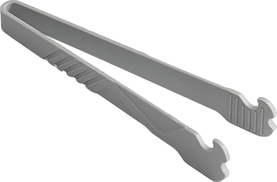 Oven Rek Trekker Keukentang Hittebestendig Veilig Hete Racks Antislip Ergonomische Grip 7 Inch Zwart