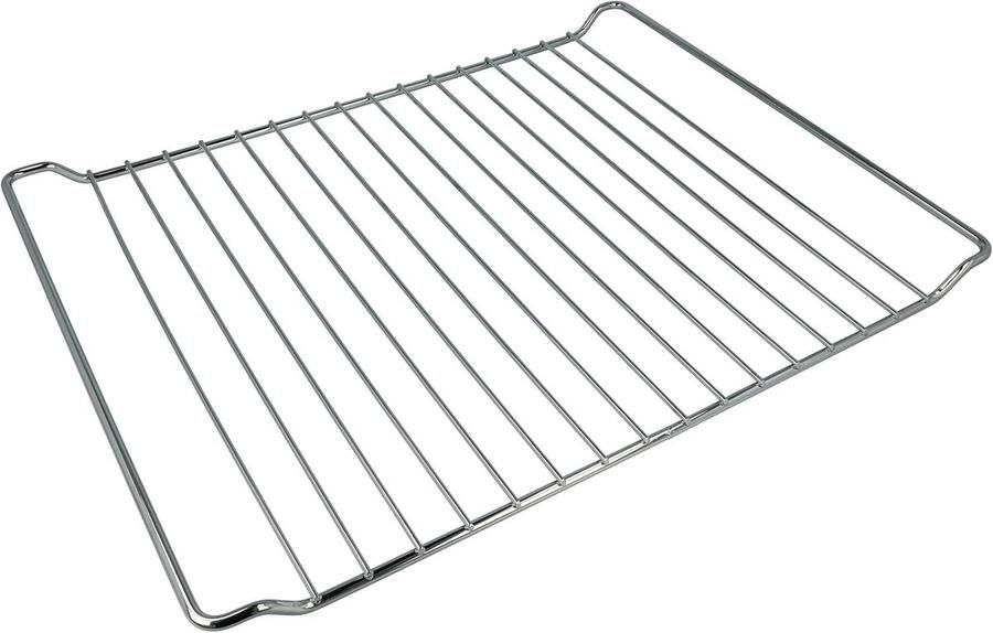 Oven Rooster Bakplaat Vervanging Gelijkmatige Warmte Geoptimaliseerde Luchtcirculatie 448 x 34 x 3 cm Zilverkleurig