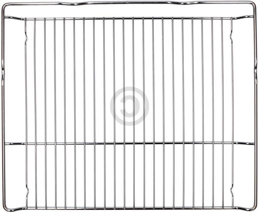 Oven rooster Bakrooster grillrooster Gelijkmatige warmteverdeling Vaatwasmachinebestendig 455 x 375 cm Zilver