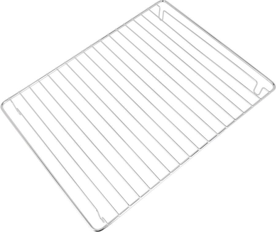 Oven Rooster Grill Pan Keuken Gebruik Uitstekende Kwaliteit 422 x 321 mm Zilver