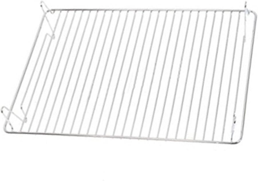 Oven Rooster Grill Pan Onderdeel Vervangen Specifieke Afmetingen 378 x 340 mm Zilver
