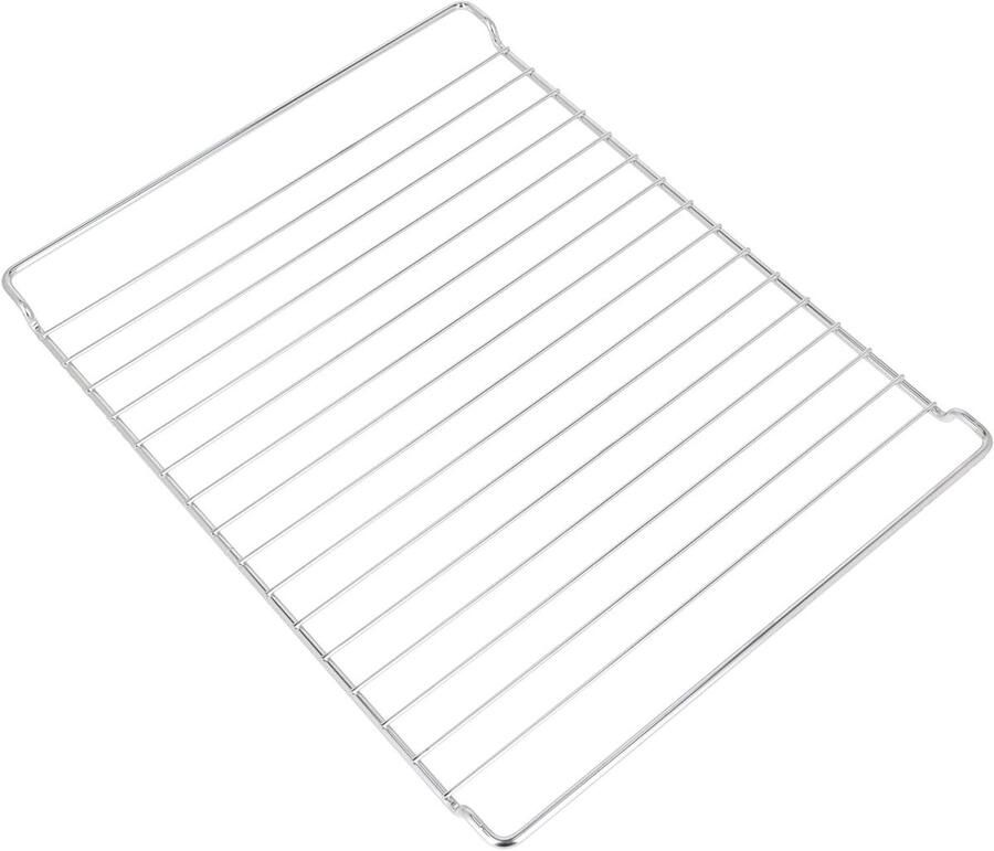 Oven Rooster Kookrek Grill Koken Bakken Universele Pasvorm 44.5 cm Chroom