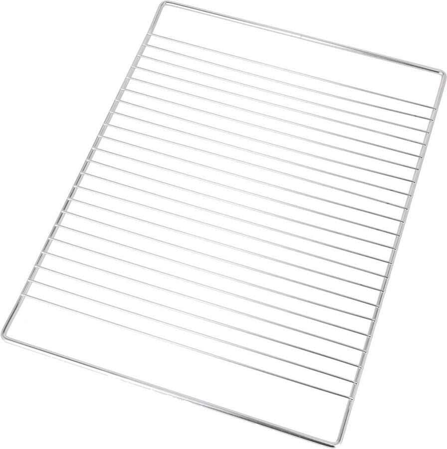 Oven Rooster Oven Plank Bakken Grillen Universeel Geschikt 46x36cm Chroom