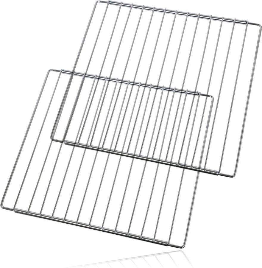 Oven Rooster Oven Plank Koken in Oven Verstelbare Breedte 39-63 cm Chroom