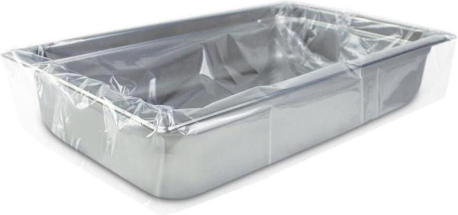 Oven Schaal Liners Wegwerp Bakvorm Bekleding Voedsel Bereiden Voorkomt Uitdroging Full Size Transparant