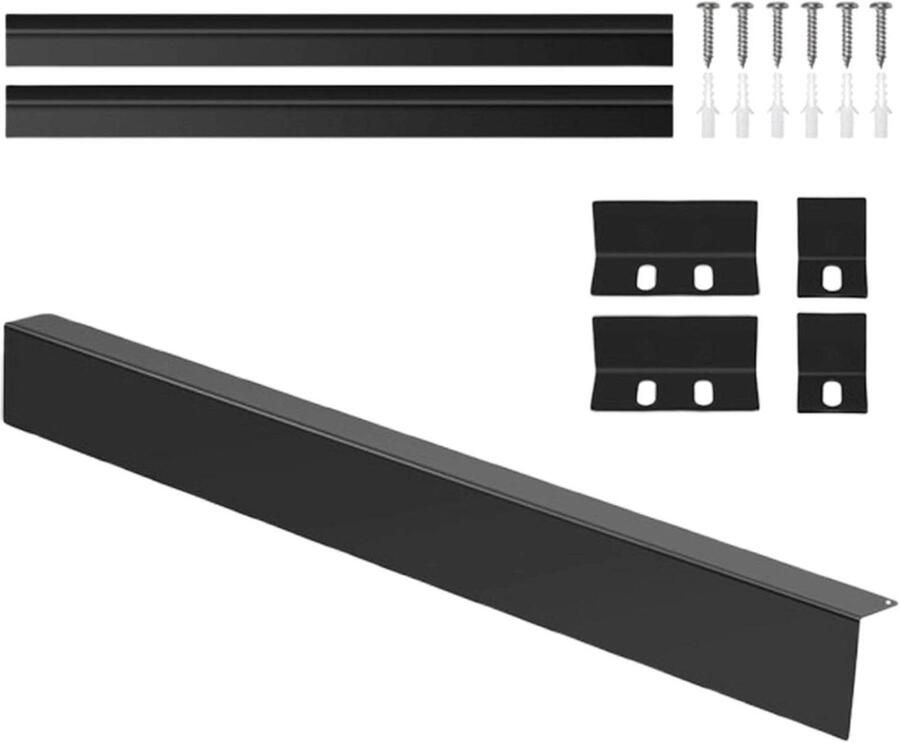 Oven Spleet Afdichtingsstrip Kookplaat Strip Beschermer Keuken Hygiëne Roestvrij Staal 76 cm Zilver