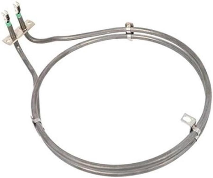 Oven Verwarmingselement Circulatie Element Oven Reparatie 2300 Watt Vermogen 258 x 195 mm Zilverkleurig