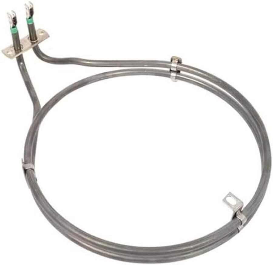 Oven Verwarmingselement Circulatie Element Oven Repareren 2 Draais 258 mm x 195 mm Silver