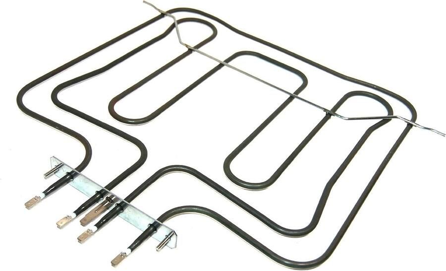 Oven Verwarmingselement Grill Element Oven Reparatie 1700 Watt Vermogen 40 x 40 cm Zilverkleurig