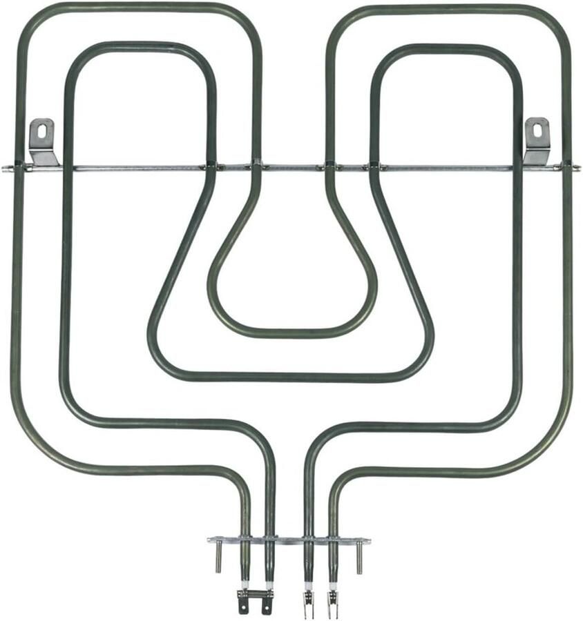 Oven Verwarmingselement Grill Element Oven Reparatie Bovenwarmte Functie 365 mm Breed Metaal