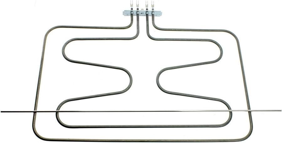 Oven Verwarmingselement Grill Element Oven Reparatie Dubbele Verwarming 335mm Lengte Metaal