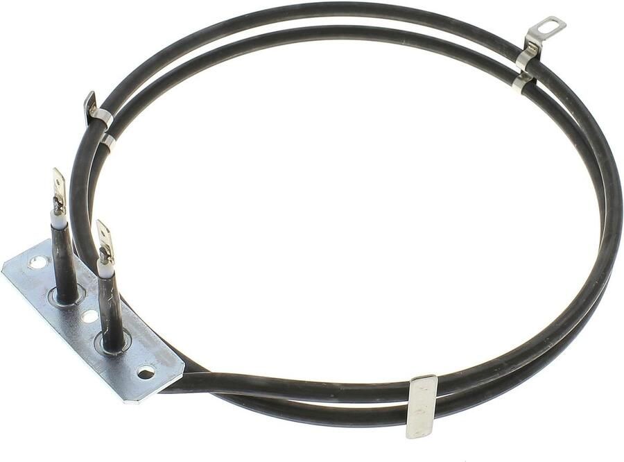 Oven Verwarmingselement Ventilator Oven Element Oven Reparatie Circulair Ontwerp 215 mm x 193 mm Metaal