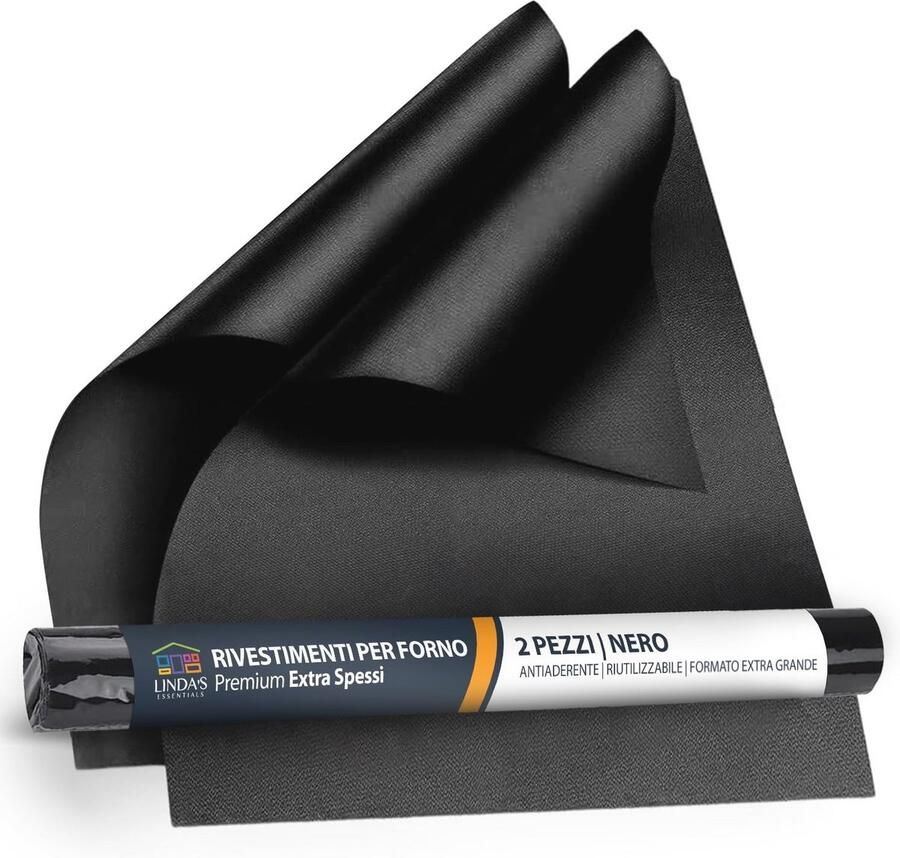 Ovenbodem Bedekking Universeel Antiaanplak Coating voor Hete Lucht Koken 32 x 50 cm Beschermende Vellen voor Keuken