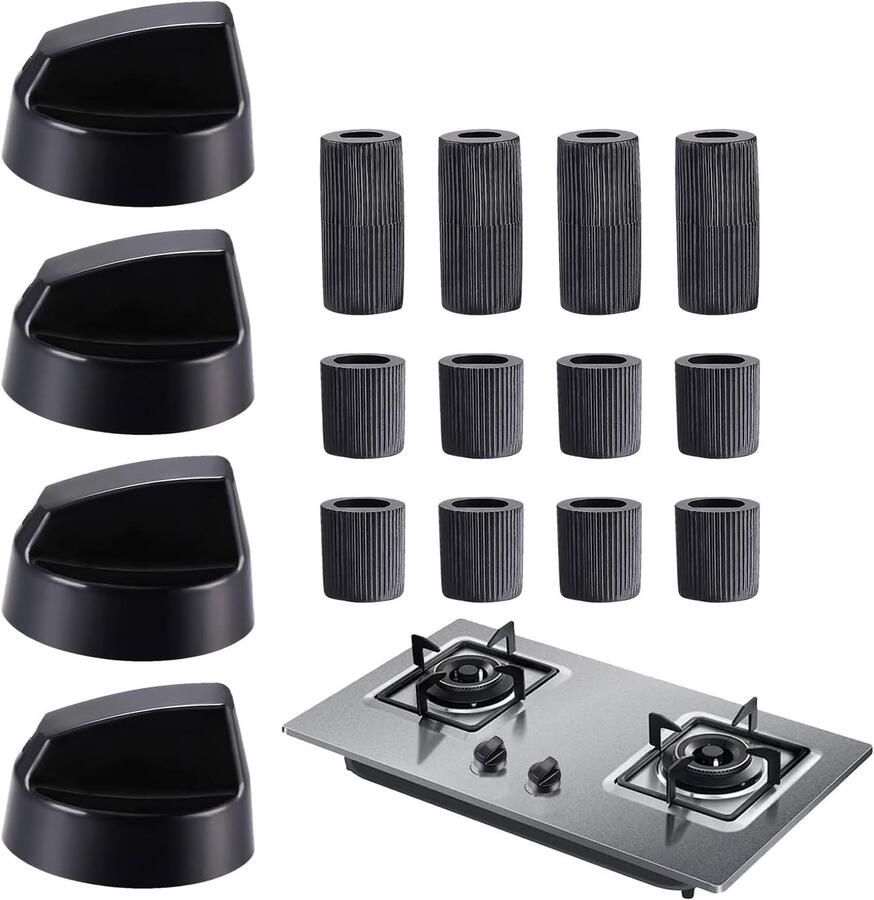 Ovenknoppen Vervanging Kookplaat Bediening Keuken Reparatie Gemakkelijk Markeren 10x6x3 cm