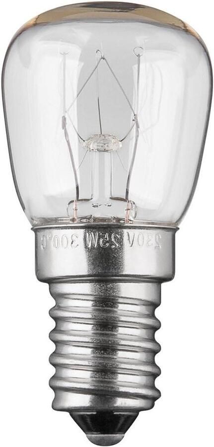 Ovenlamp E14 Kookplaatlamp Oven Verlichting Hittebestendig 15W 230V Warm Wit