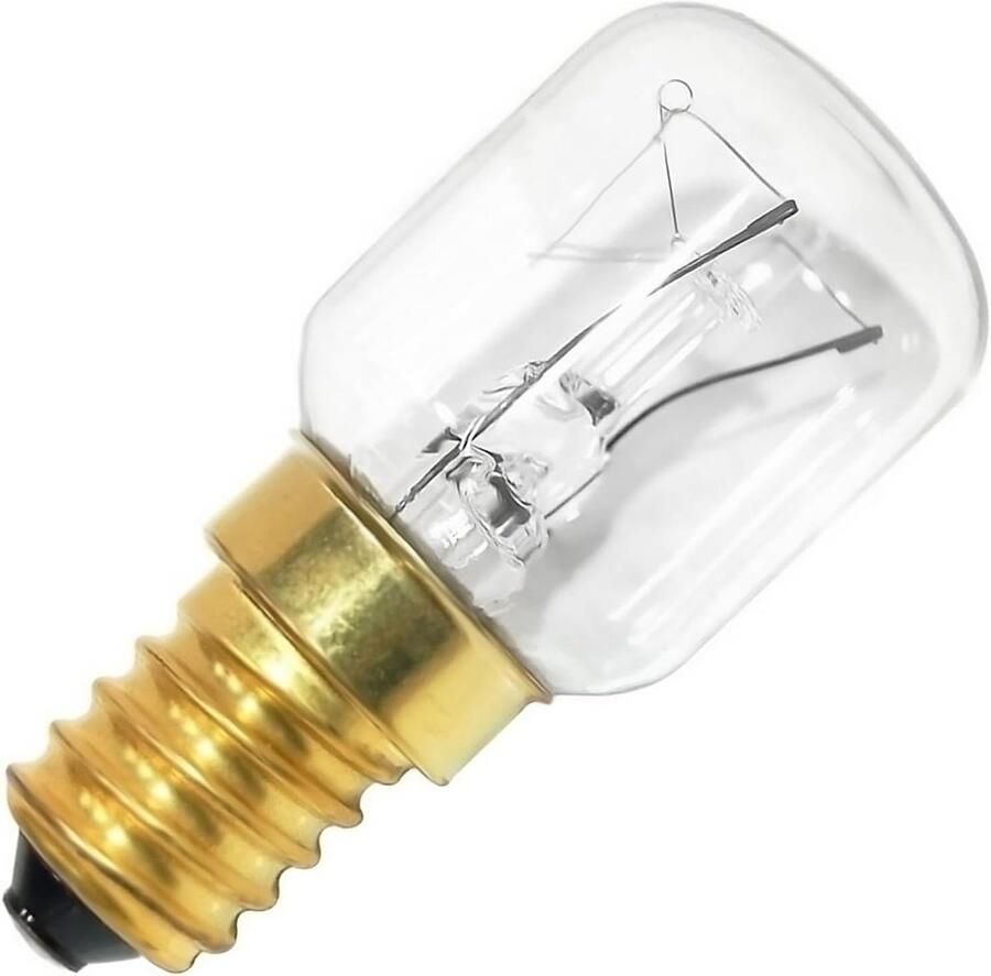 Ovenlamp E14 Lamp voor oven Verlichting in oven Hittebestendig tot 300°C 15 W Helder