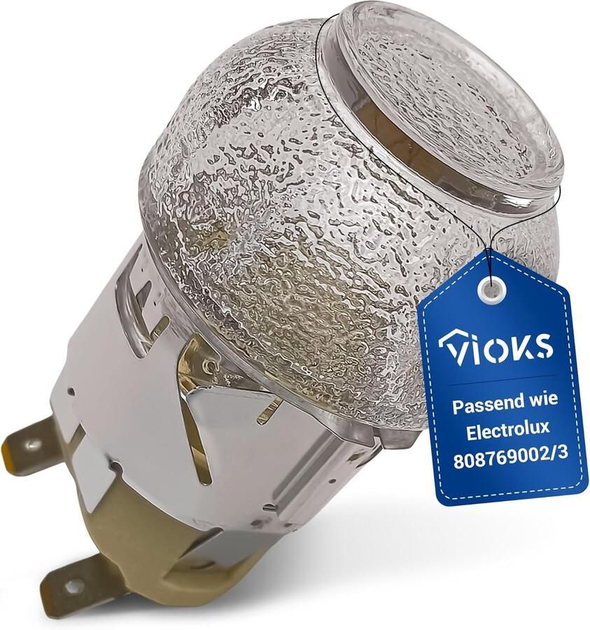 Ovenlamp Eenheid Kooklamp Glas Oven Verlichting Hittebestendig 300°C G9 Fitting Helder